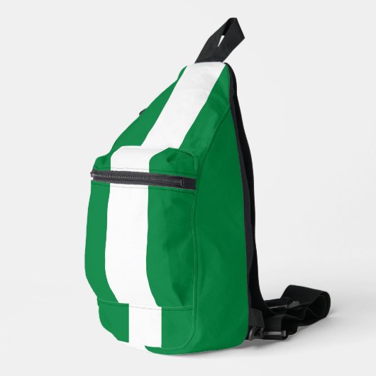 Nigeriaanse vlag sling bag (Rechterhoek)