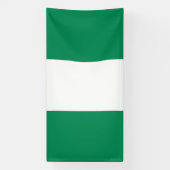 Nigeriaanse vlag spandoek (Verticaal)