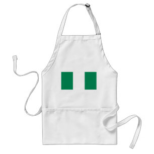 Nigeriaanse vlag standaard schort