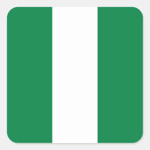 Nigeriaanse vlag Sticker