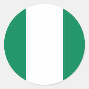 Nigeriaanse vlag Sticker