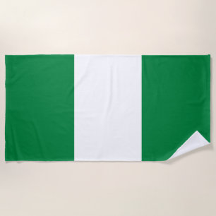 Nigeriaanse vlag strandlaken