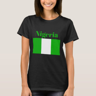 Nigeriaanse vlag t-shirt