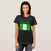 Nigeriaanse vlag t-shirt (Voorkant volledig)