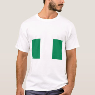 Nigeriaanse vlag t-shirt