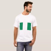 Nigeriaanse vlag t-shirt (Voorkant volledig)