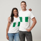 Nigeriaanse vlag t-shirt (Unisex)