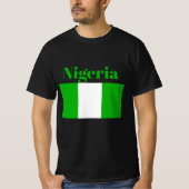 Nigeriaanse vlag T-Shirt (Voorkant)