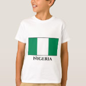 Nigeriaanse vlag t-shirt (Voorkant)
