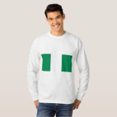 Nigeriaanse vlag t-shirt (Voorkant volledig)