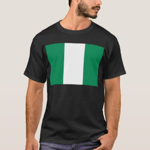 Nigeriaanse vlag t-shirt