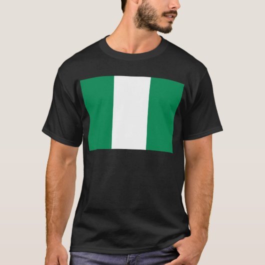 Nigeriaanse vlag t-shirt (Voorkant)