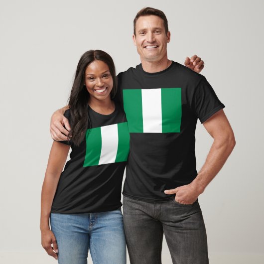 Nigeriaanse vlag t-shirt (Unisex)