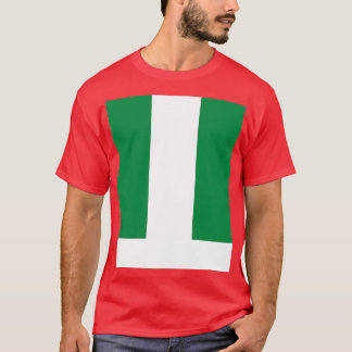 Nigeriaanse vlag t-shirt