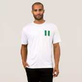 Nigeriaanse vlag t-shirt (Voorkant volledig)