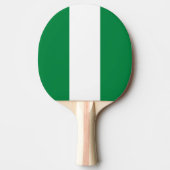 Nigeriaanse vlag tafeltennisbatje (Voorkant)