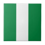 Nigeriaanse vlag tegeltje<br><div class="desc">Een ideaal geschenk voor al diegenen die patriottisch zijn van hun land!</div>