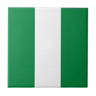 Nigeriaanse vlag tegeltje