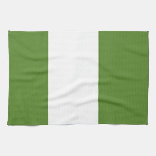 Nigeriaanse vlag theedoek (Horizontaal)