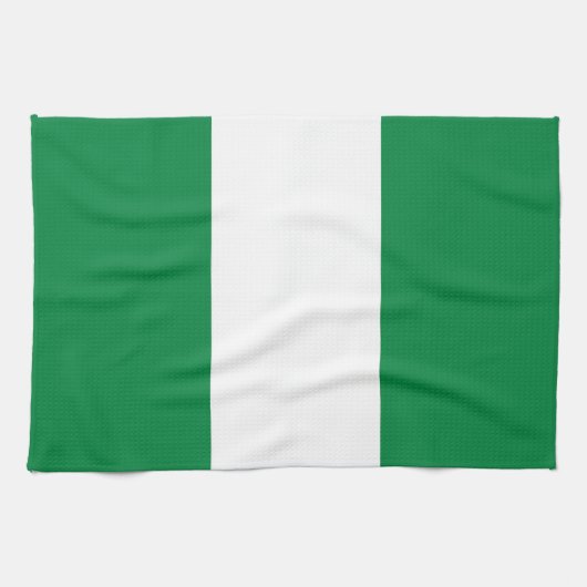 Nigeriaanse vlag theedoek (Horizontaal)