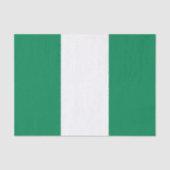 Nigeriaanse vlag tissuepapier (Voorkant)