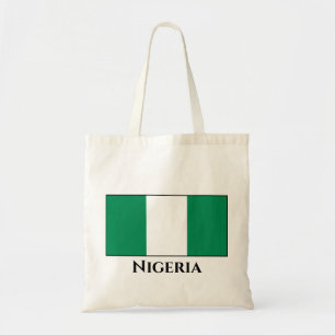 Nigeriaanse vlag tote bag