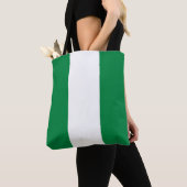 Nigeriaanse vlag tote bag (Dichtbij)