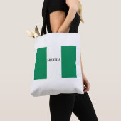 Nigeriaanse vlag tote bag (Dichtbij)