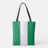 Nigeriaanse vlag tote bag (Achterkant)