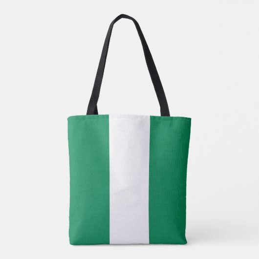 Nigeriaanse vlag tote bag (Achterkant)