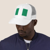 Nigeriaanse vlag trucker pet (In situ)