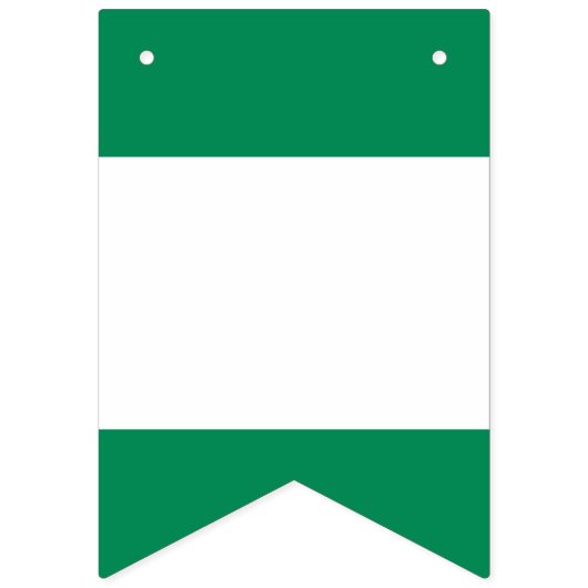Nigeriaanse vlag vlaggetjes (Tweede vlag)