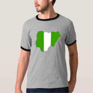 Nigeriaanse vlag - volledige grootte t-shirt