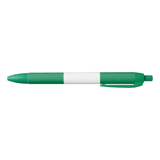 Nigeriaanse vlag zwarte inkt pen (Bodem)