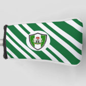 Nigeriaanse vlaggen golfheadcover (Voorkant)