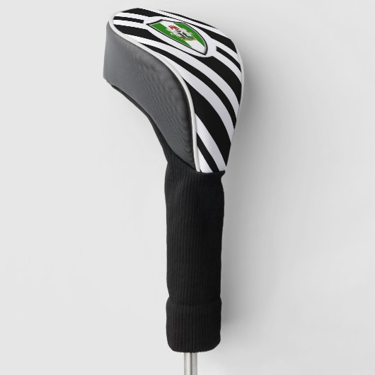 Nigeriaanse vlaggen golfheadcover (Schuin)