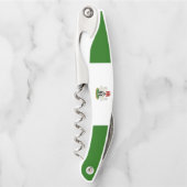 Nigeriaanse vlaggen kurkentrekker (Voorkant)