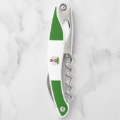 Nigeriaanse vlaggen kurkentrekker (Achterkant)