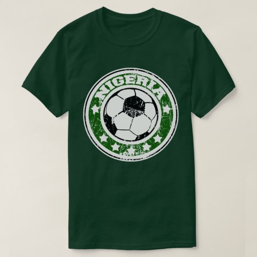 Nigeriaanse Voetbal T-shirt (Design voorkant)
