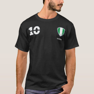 Nigeriaanse voetbalhonkbal met Jersey T-shirt