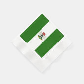 Nigeriaanse wapenschild servet (Hoek)