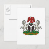 Nigeriaanse wapenstilstand briefkaart (Voorkant / Achterkant)