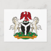Nigeriaanse wapenstilstand Briefkaart (Voorkant)