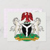 Nigeriaanse wapenstilstand briefkaart (Voorkant / Achterkant)