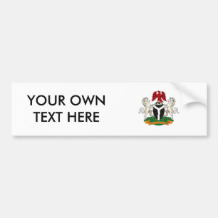 Nigeriaanse wapenstilstand bumpersticker