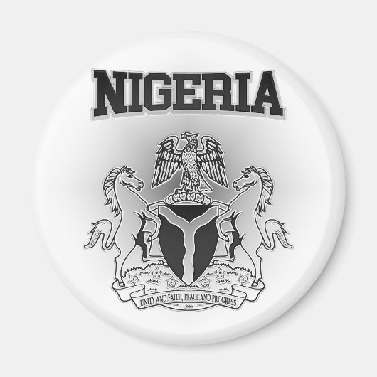 Nigeriaanse wapenstilstand magneet (Voorkant)
