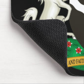 Nigeriaanse wapenstilstand muismat (Hoek)