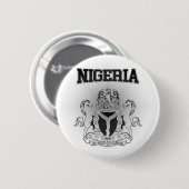 Nigeriaanse wapenstilstand ronde button 5,7 cm (Voorkant /achterkant)