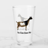 Nigerian Dwarf Dairy Goat Glas (Voorkant)