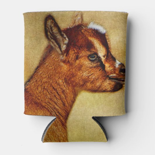 Nigerian Dwarf Dairy Goat Kind Blikjeskoeler (Voorkant)